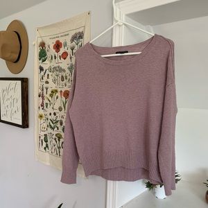 lavender american eagle sweater